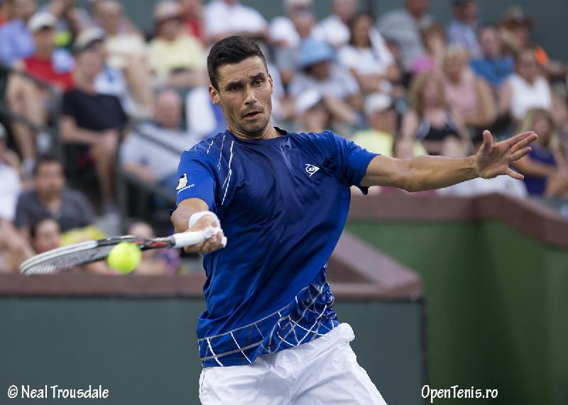 Victor Hanescu - primul meci la BNP Paribas Open